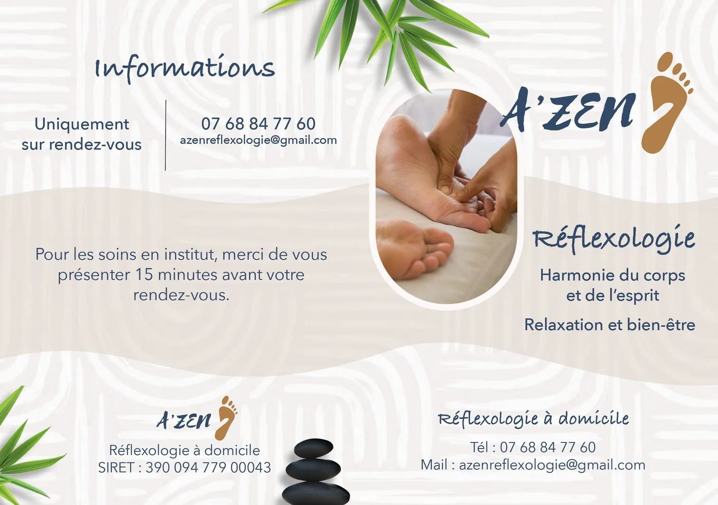 Flyer A'Zen - recto